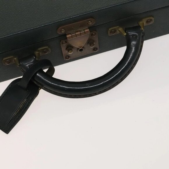 LOUIS VUITTON Taiga Leather Diplomat Trunk Epicea - Picture 7 of 16